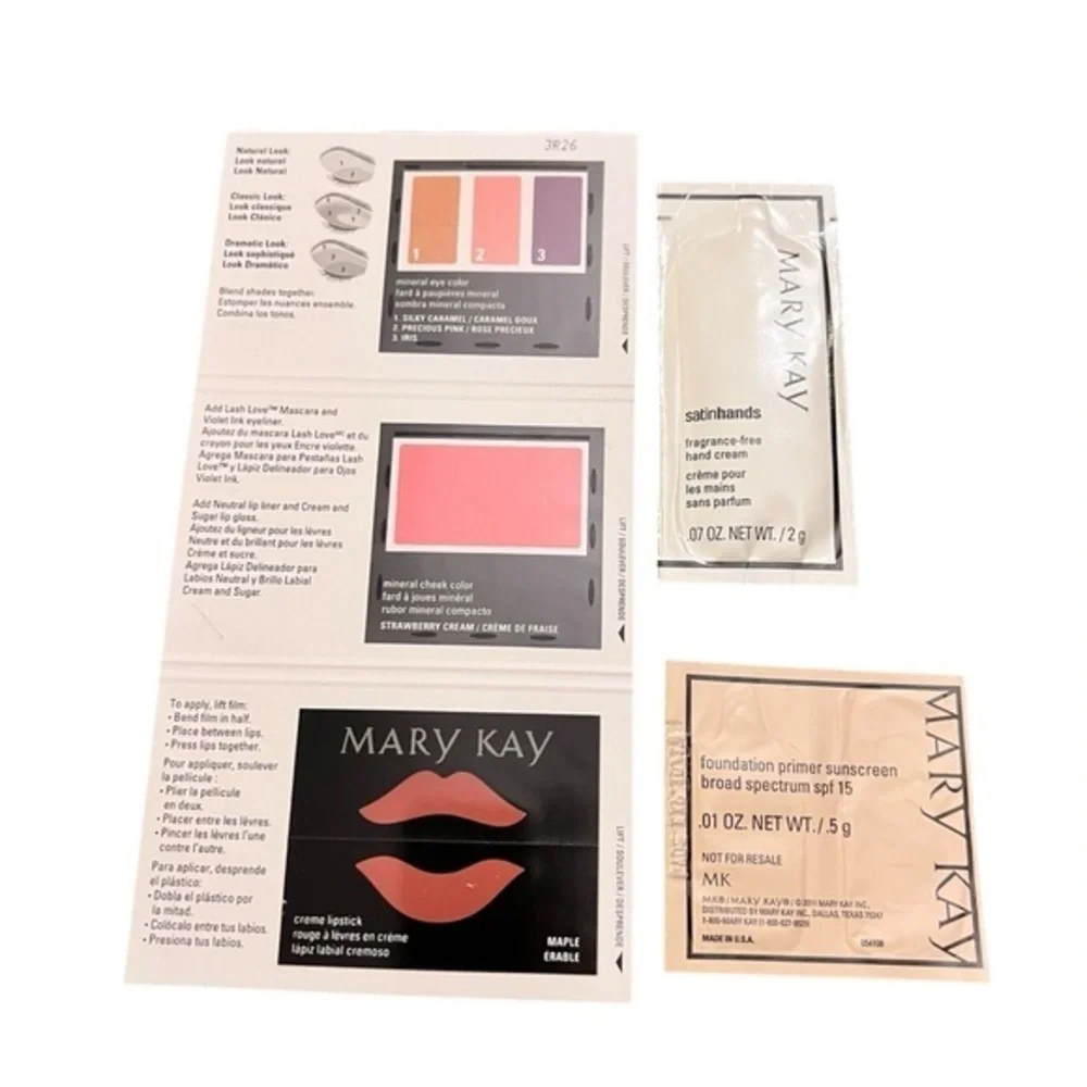 Mary Kay Lot Assorted‎ Samples New & Discontinued Colors Single Use Travel #103